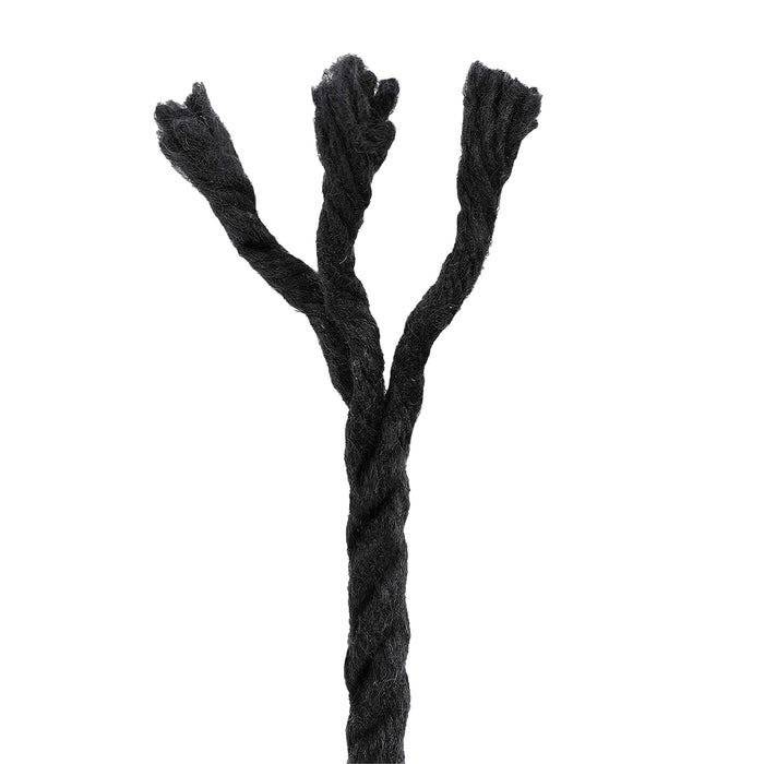Sfoară Negru 0,6 x 0,6 x 2500 cm Bumbac WALTI