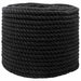 Sfoară Negru 1 x 1 x 5000 cm Bumbac - WALTI WALTI