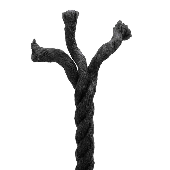 Sfoară Negru 1 x 1 x 10000 cm Bumbac WALTI