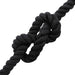 Sfoară Negru 2 x 2 x 10000 cm Bumbac - WALTI WALTI