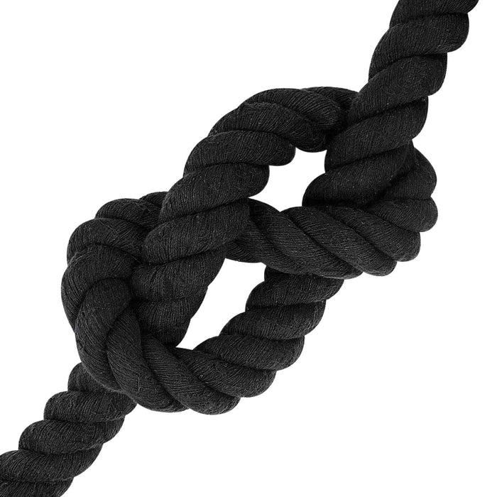 Sfoară Negru 4 x 4 x 500 cm Bumbac WALTI