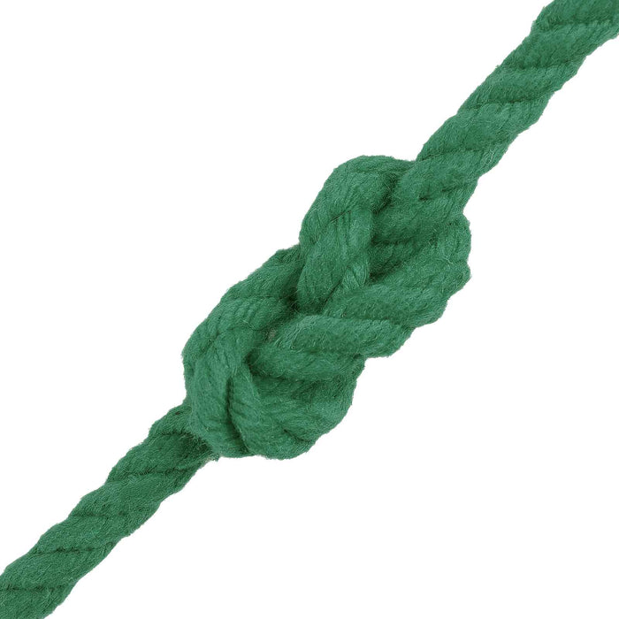 Sfoară din bumbac 10 buc. 2 mm 100 m Verde 100% bumbac - WALTI WALTI