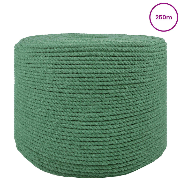 Sfoară Verde 0,8 x 0,8 x 25000 cm Bumbac WALTI