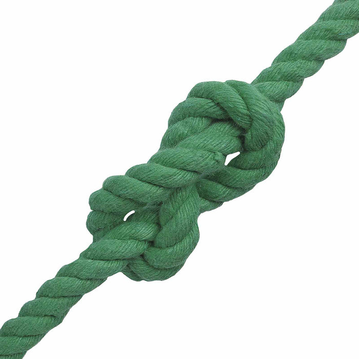 Sfoară Verde 1,2 x 1,2 x 2500 cm Bumbac WALTI