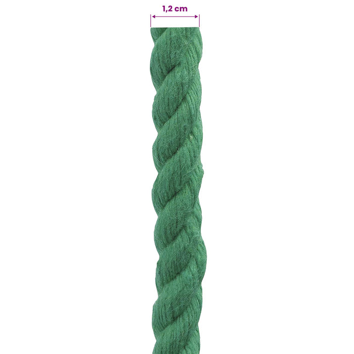 Sfoară Verde 1,2 x 1,2 x 25000 cm Bumbac WALTI