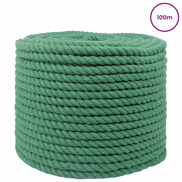 Sfoară Verde 1,4 x 1,4 x 10000 cm Bumbac WALTI