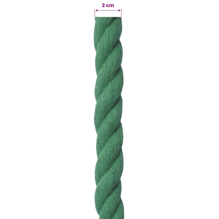 Sfoară Verde 2 x 2 x 5000 cm Bumbac WALTI