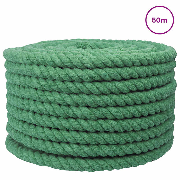 Sfoară Verde 2 x 2 x 5000 cm Bumbac WALTI