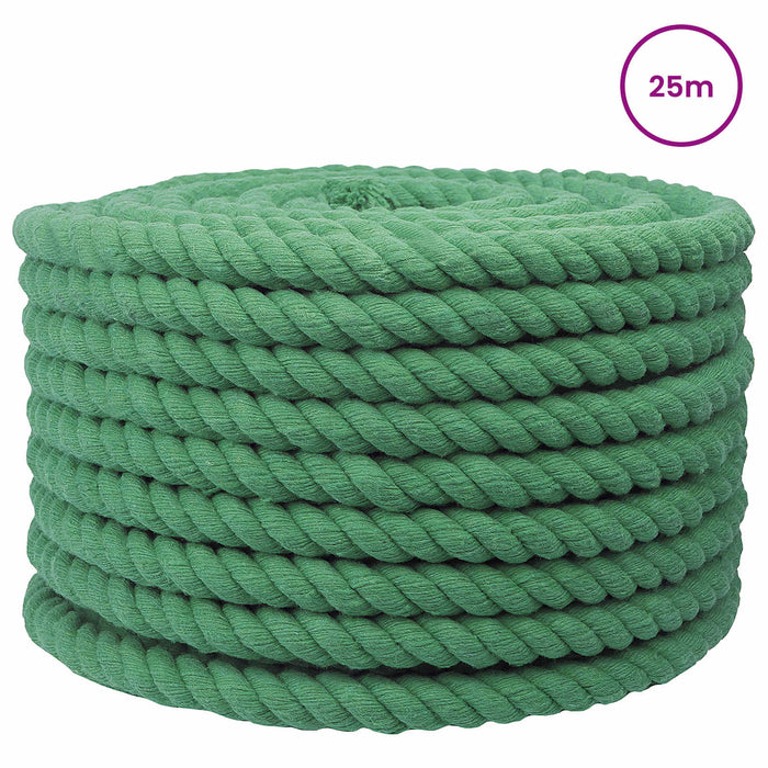Sfoară Verde 2,4 x 2,4 x 2500 cm Bumbac WALTI