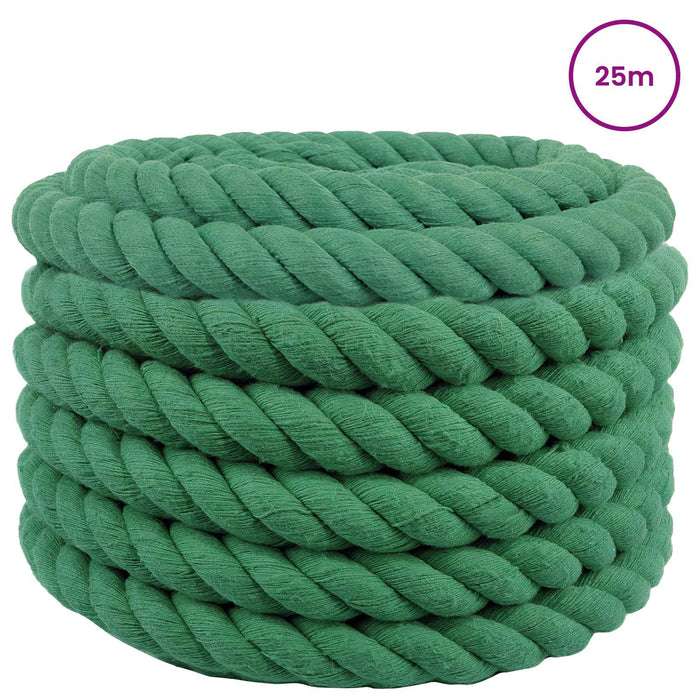 Sfoară Verde 3 x 3 x 2500 cm Bumbac WALTI