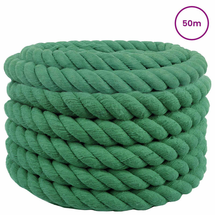 Sfoară Verde 3 x 3 x 5000 cm Bumbac WALTI