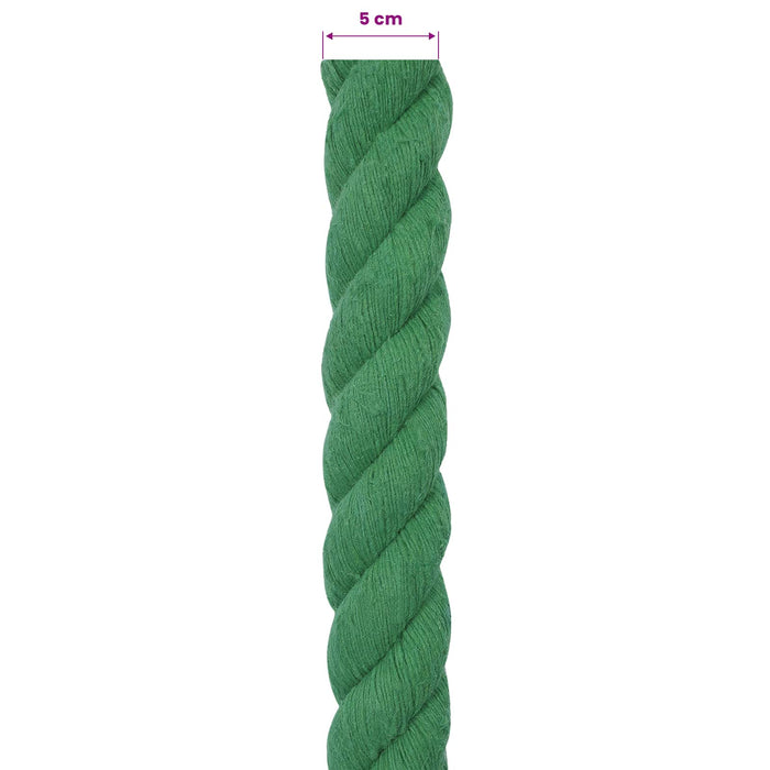 Sfoară Verde 5 x 5 x 500 cm Bumbac WALTI