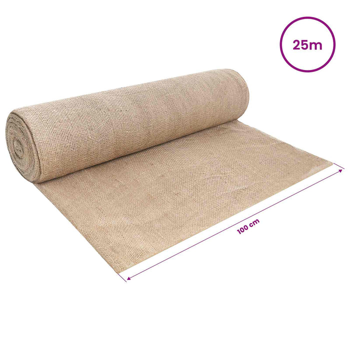 Rol de jută natural 200 x 2500 cm WALTI