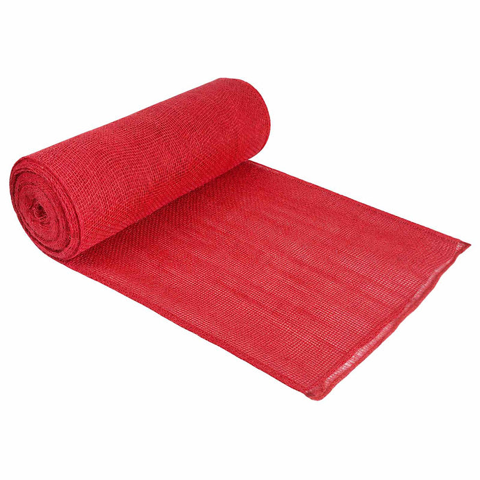 Rol de jută Roșu 100 x 10000 cm WALTI