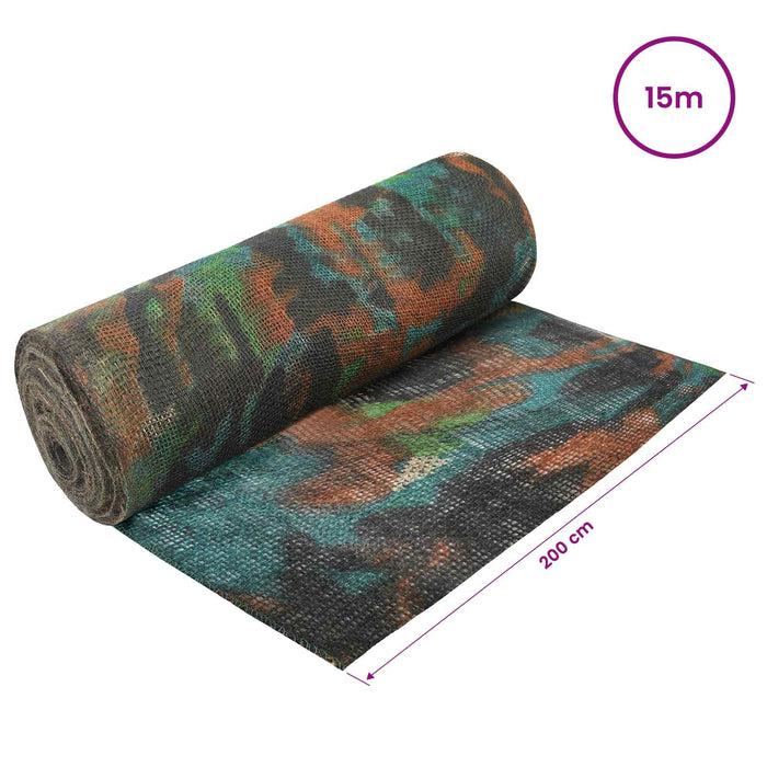 Rol de jută Camuflaj 200 x 1500 cm WALTI