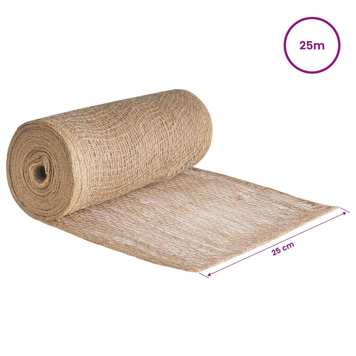 Rol de jută natural 25 x 2500 cm WALTI