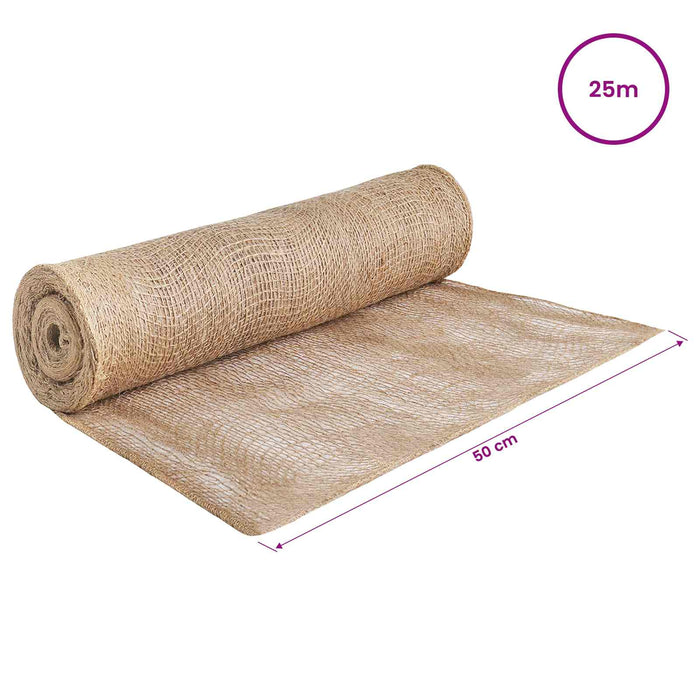 Rol de jută natural 50 x 5000 cm WALTI