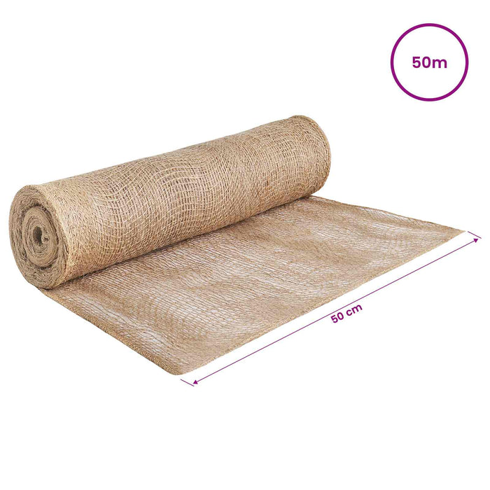 Rol de jută natural 50 x 5000 cm WALTI