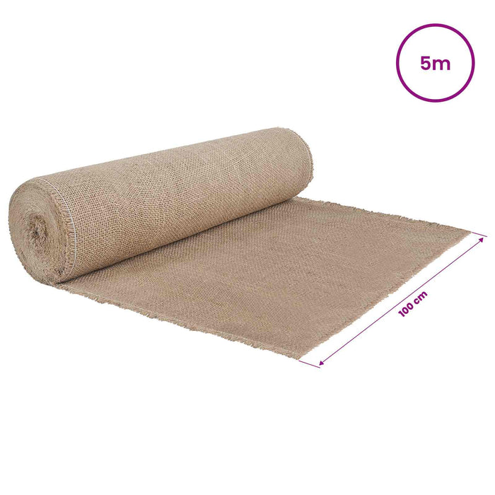 Rol de jută natural 100 x 500 cm WALTI