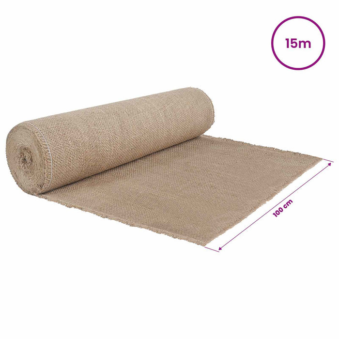 Rol de jută natural 100 x 1500 cm WALTI