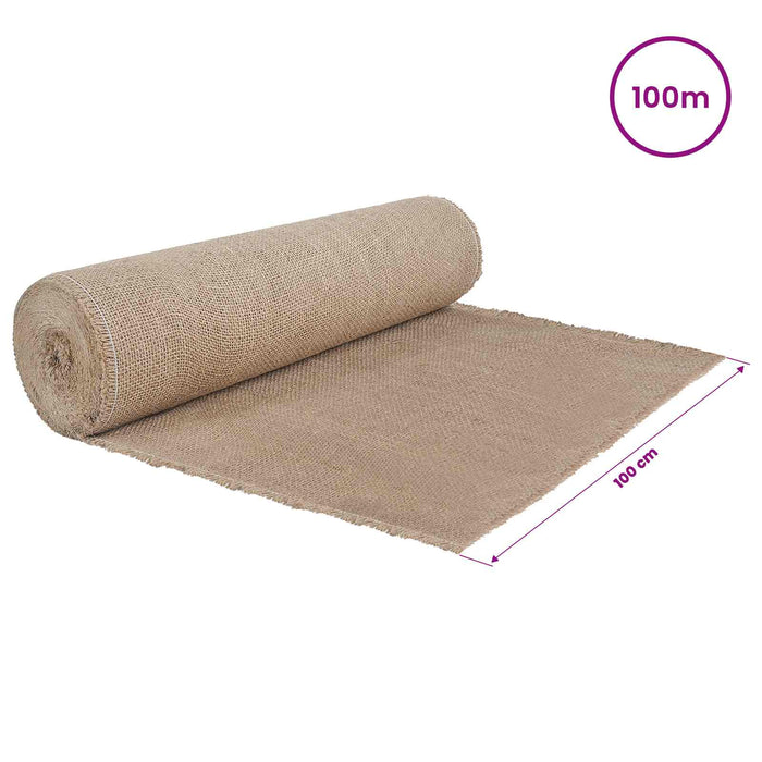 Rol de jută natural 100 x 10000 cm WALTI