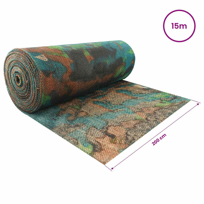 Rol de jută Camuflaj 200 x 1500 cm WALTI