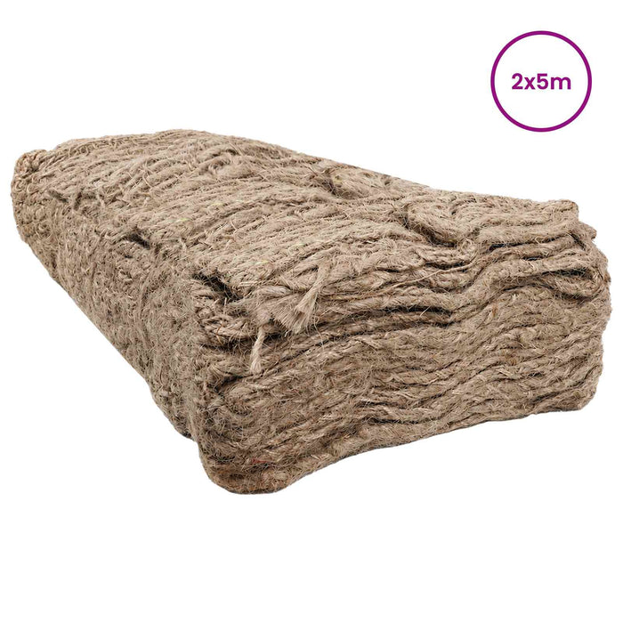 Mat de embankment din iută natural 2 x 5 m 100% iută Tossa WALTI