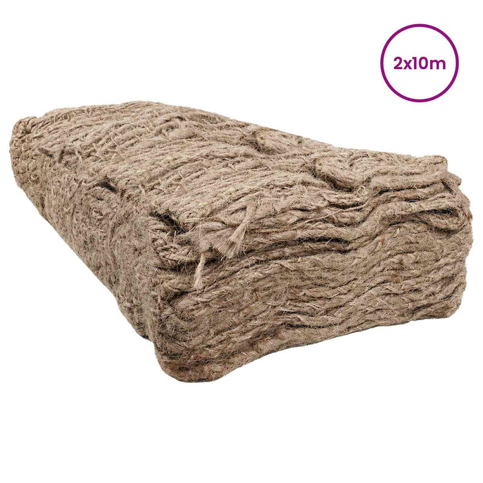 Mat de embankment din iută natural 2 x 10 m 100% iută Tossa WALTI