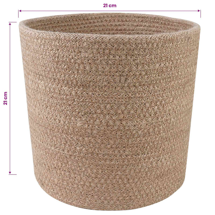 Set de Ghivece pentru Plante 2 pcs natural Ø 21 x 21 cm WALTI