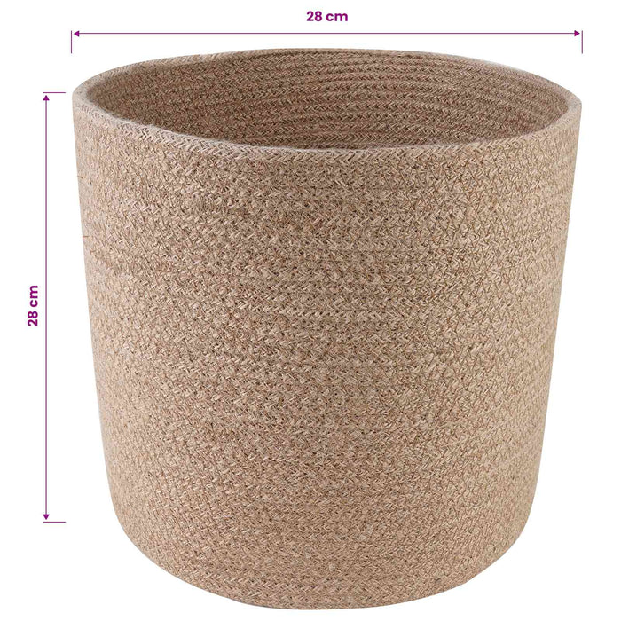 Set de Ghivece pentru Plante 2 pcs natural Ø 28 x 28 cm WALTI