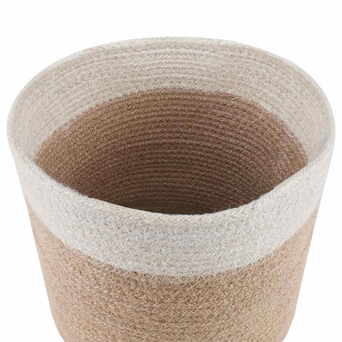Set de Ghivece pentru Plante 2 pcs Natural și Alb Ø 21 x 21 cm WALTI