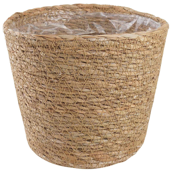Coșuri pentru plante din iarbă de mare 3 pcs natural WALTI