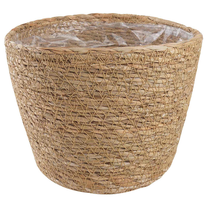Coșuri pentru plante din iarbă de mare 3 pcs natural WALTI