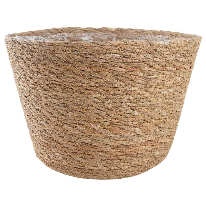 Coșuri pentru plante din iarbă de mare 3 pcs natural WALTI