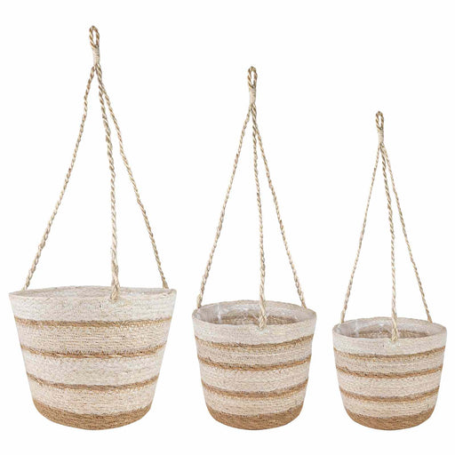 Coșuri pentru plante din iarbă de mare 3 pcs - WALTI WALTI