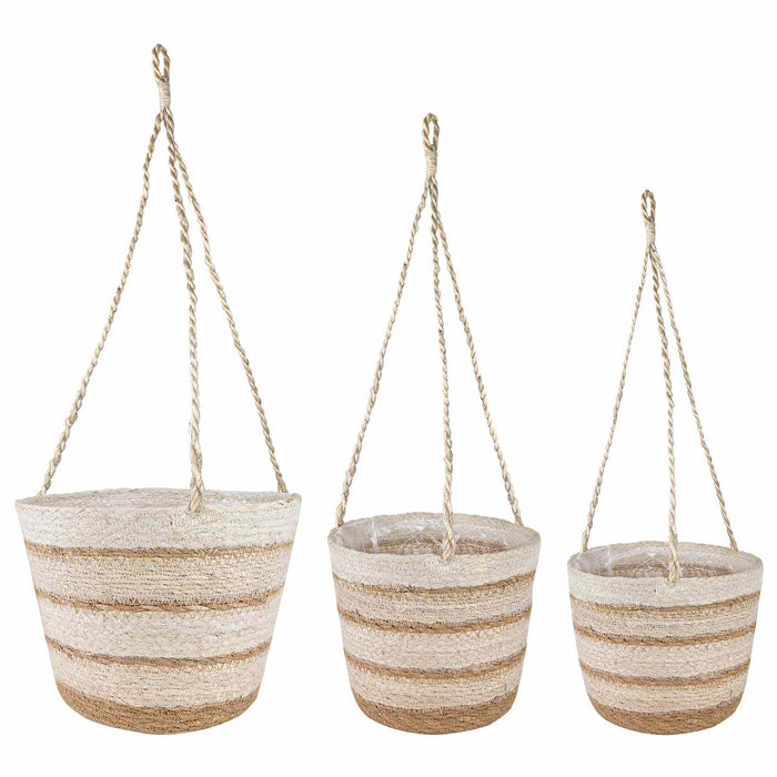 Coșuri pentru plante din iarbă de mare 3 pcs WALTI