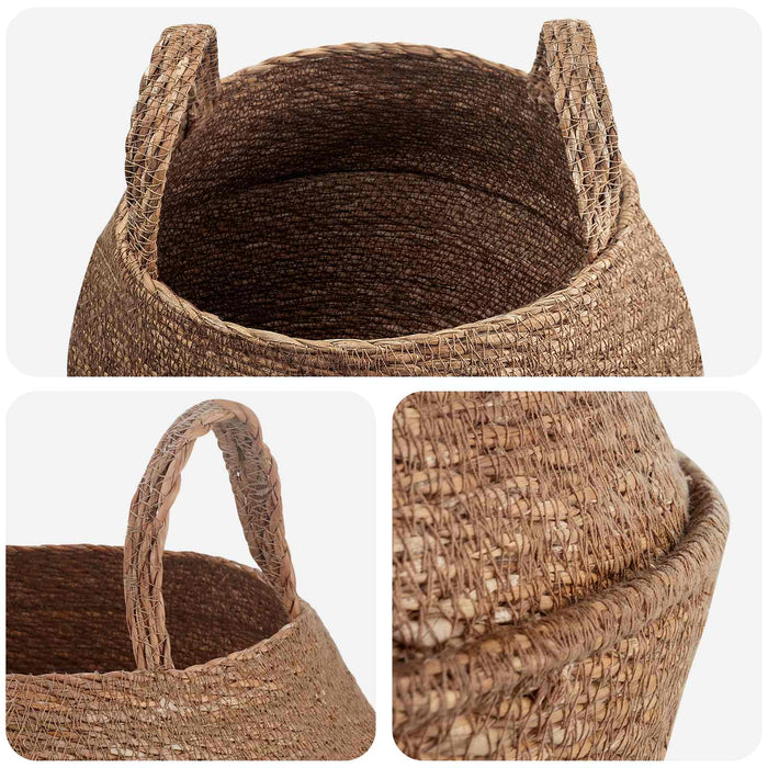 Vază pentru plante cu mânere natural Ø 32 x 32 cm WALTI