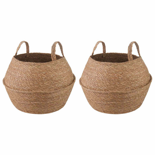 Vază pentru plante cu mânere 2 pcs natural Ø 45 x 36 cm - WALTI WALTI