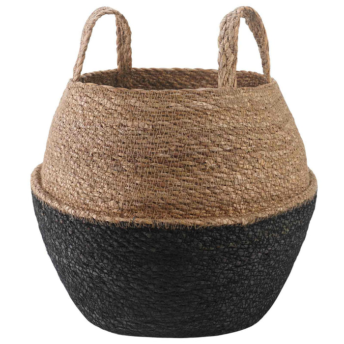 Vază pentru plante cu mânere Negru Ø 32 x 32 cm WALTI