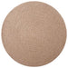 Placemeti din iută 6 pcs natural Ø 30 cm 100% iută Tossa - WALTI WALTI