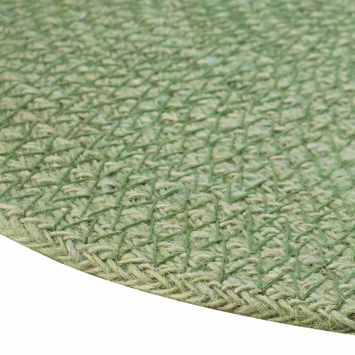 Placemeti din iută 4 pcs Verde măsliniu Ø 30 cm 100% iută Tossa WALTI