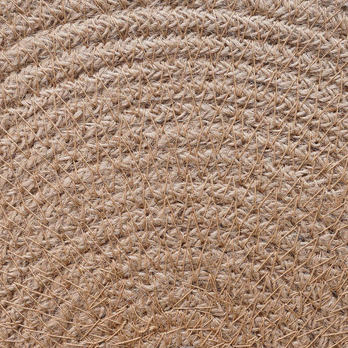 Placemeti din iută 4 pcs Natural și Alb Ø 30 cm 100% Iută Tossa WALTI