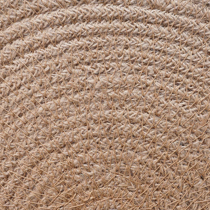 Placemeti din iută 12 pcs Natural și Alb Ø 30 cm WALTI