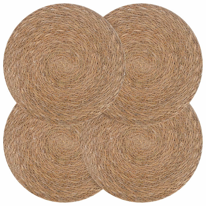 Plăci de iarbă de mare 4 pcs natural Ø 30 cm 100% Iarbă de mare WALTI