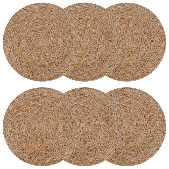 Plăci de iarbă de mare 6 pcs natural Ø 30 cm 100% Iarbă de mare WALTI