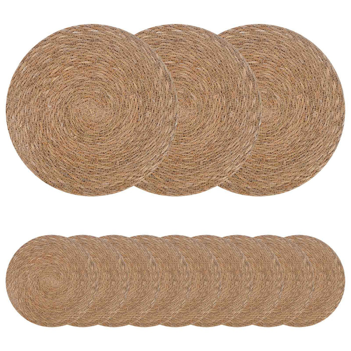 Plăci de iarbă de mare 12 pcs natural Ø 30 cm WALTI