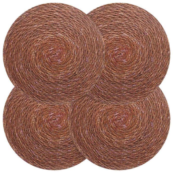 Plăci de iarbă de mare 4 pcs Maro Ø 30 cm 100% Iarbă de mare WALTI