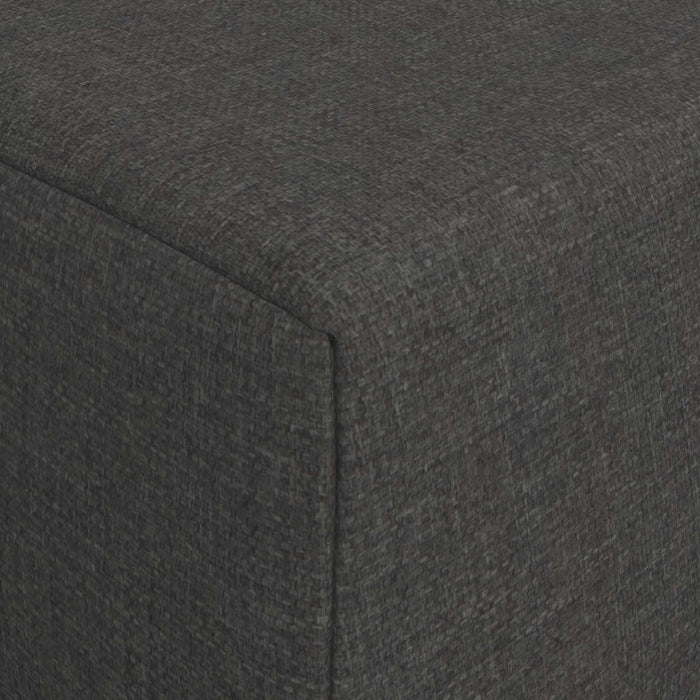 Canapea Pat Pliabilă Gri închis 200 x 70 x 15 cm Țesătură - WALTI WALTI