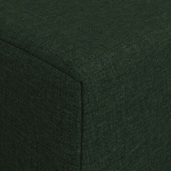 Canapea Pat Pliabilă Verde închis 200 x 70 x 15 cm Țesătură - WALTI WALTI