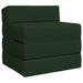 Canapea Pat Pliabilă Verde închis 200 x 70 x 15 cm Țesătură - WALTI WALTI